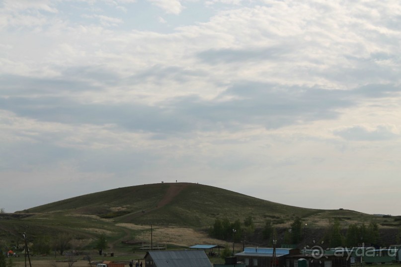 вид на гору Шаманка