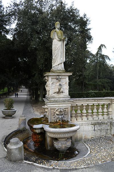 фонтан маска