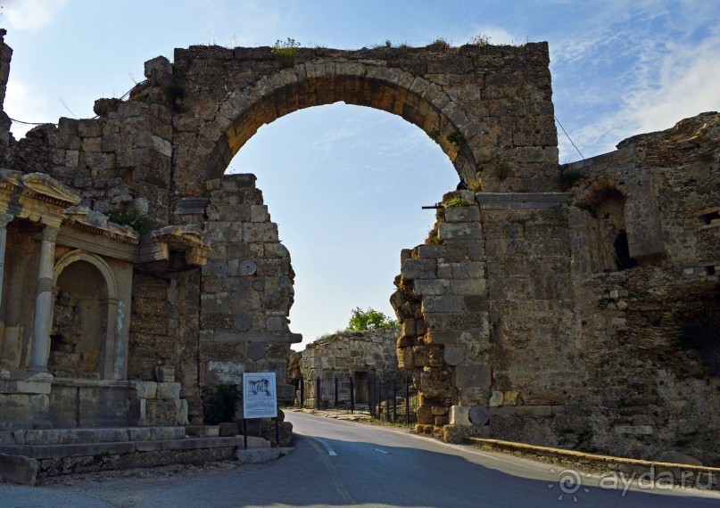 Куршунлу-Аспендос-Сиде.