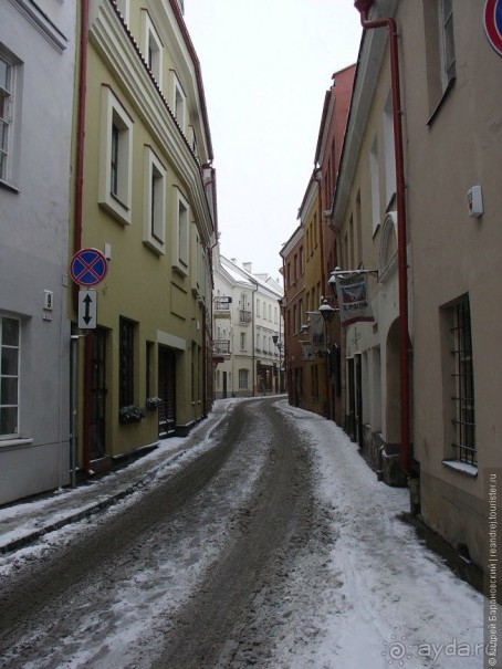 Старые улицы Вильнюса