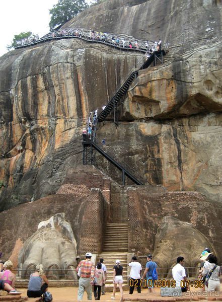 Сигирия - львиная скала!