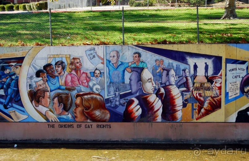 Великая Стена в Лос Анджелесе