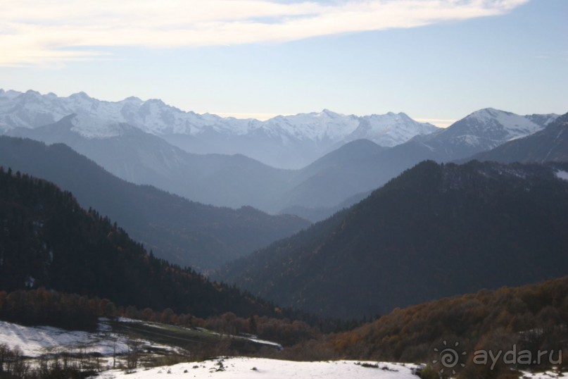 АБХАЗИЯ СОЛНЕЧНАЯ И СНЕЖНАЯ