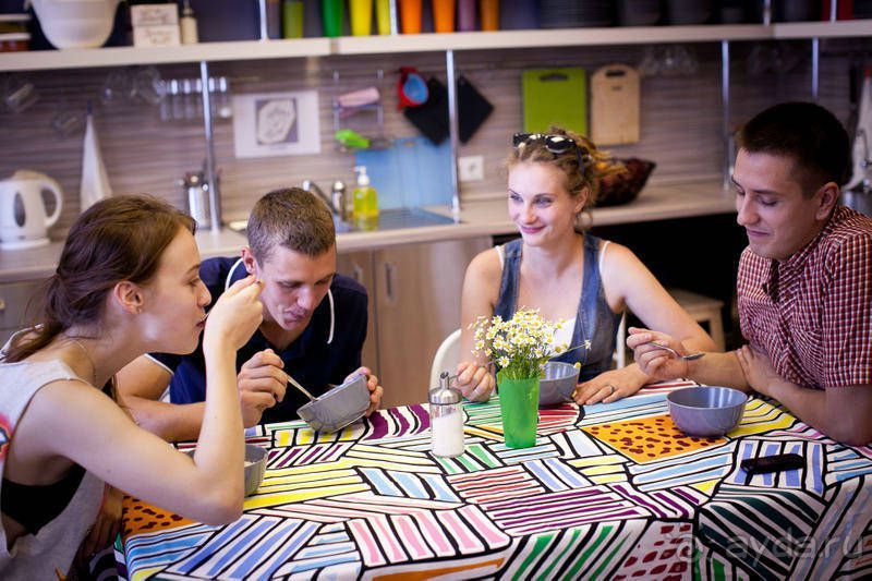 Зимний питер в Стелла Хостел