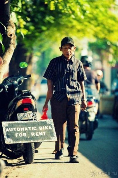 Мопеды - альтернативный транспорт на Бали