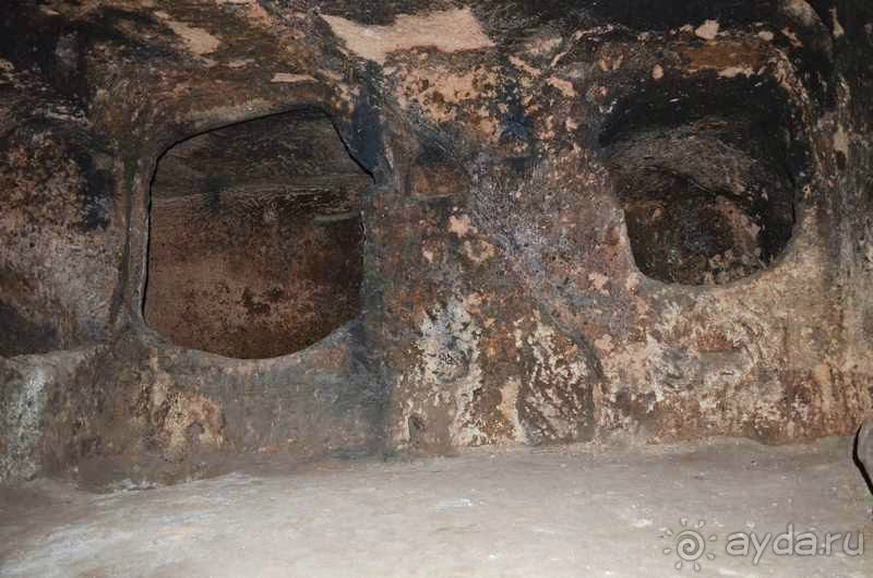 Турция. Подземный город Каймаклы