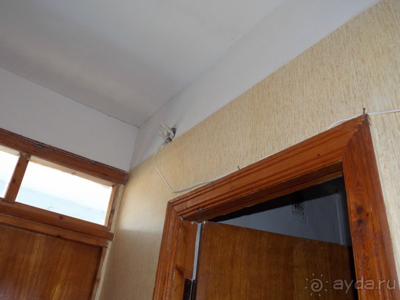 Висящие провода.