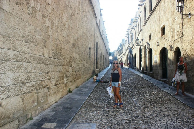 Старый город в Родосе