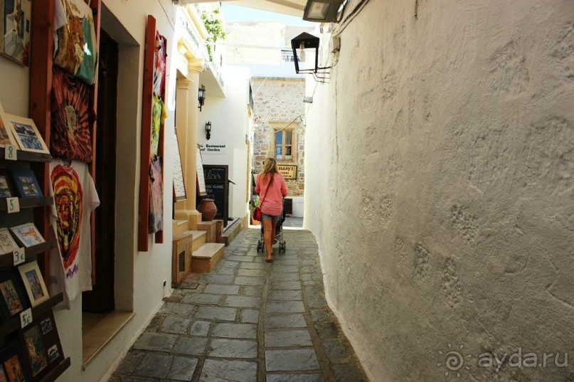 Улочки Линдоса