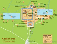 Маршруты по храмам Ангкора (1-7 дней) – готовые варианты, схемы, фото, рекомендации