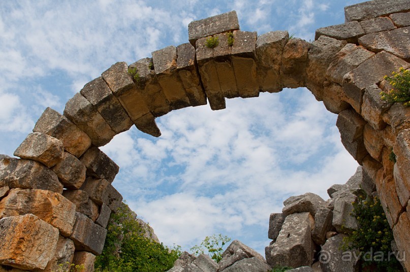 Апамея - руины древнего города в Сирии