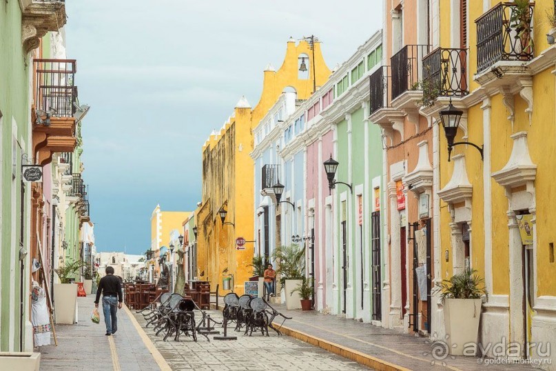 Кампече – пиратский город фальшивых фасадов