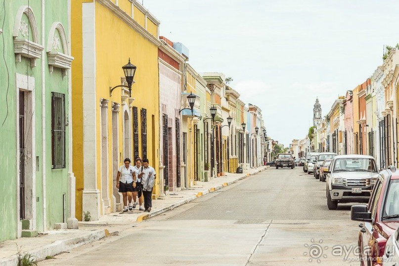 Кампече – пиратский город фальшивых фасадов