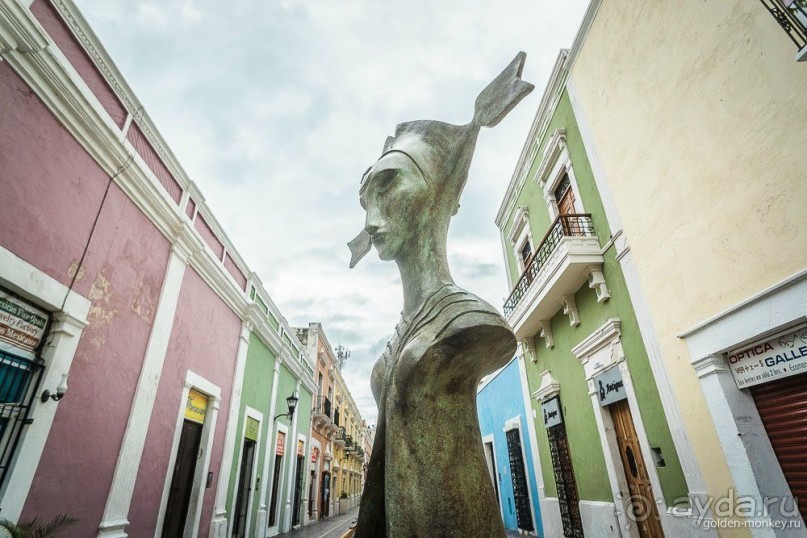 Кампече – пиратский город фальшивых фасадов