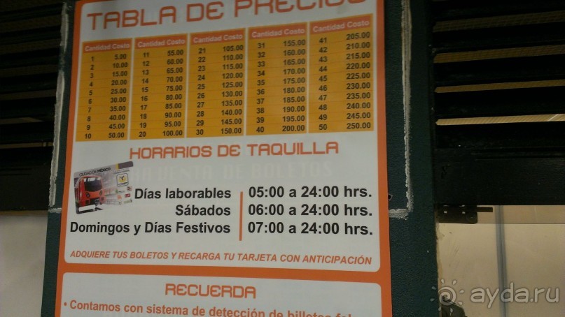 Метро Мехико – инструкция по применению