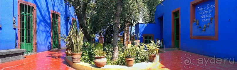  Мехико: район Койоакан, музей Фриды Кало и парки
