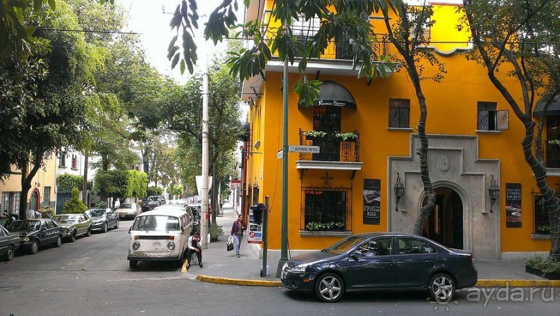 Мехико: районы Сан-Анхель, Иподромо, Кондеса, Колония Рома и Зона Роса