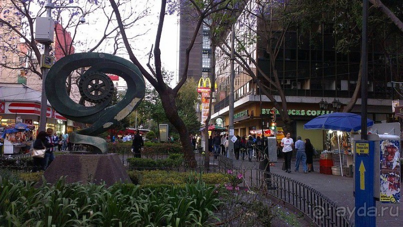 Мехико: районы Сан-Анхель, Иподромо, Кондеса, Колония Рома и Зона Роса