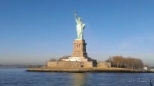 Статуя Свободы и прогулка по Бруклину