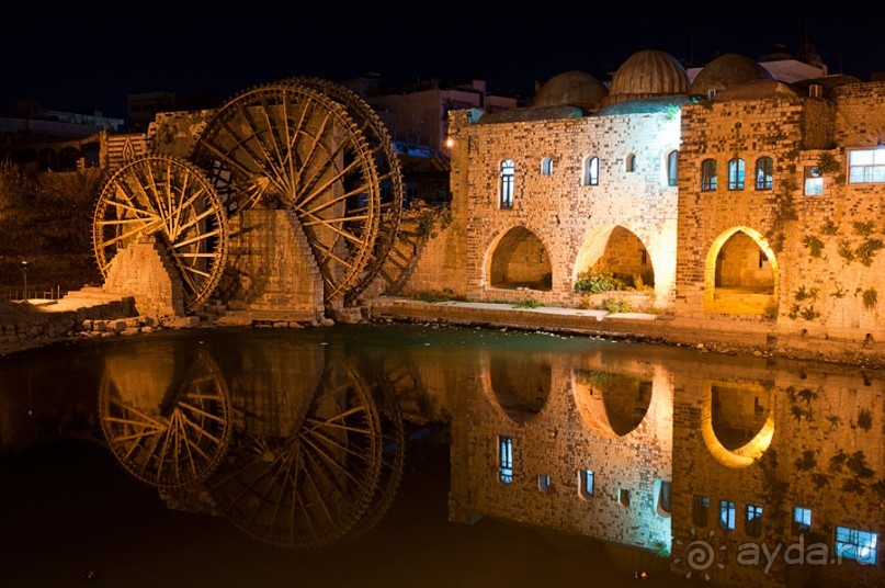 Хама — небольшой городок посреди Сирии