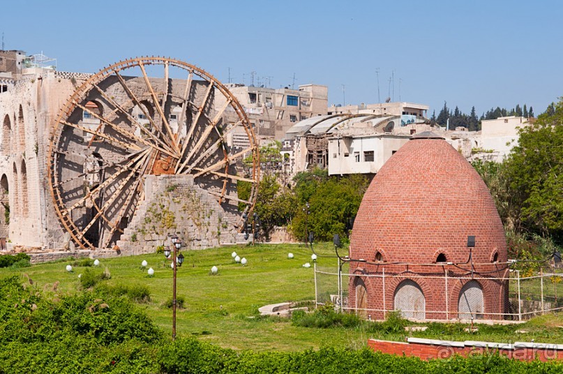 Хама — небольшой городок посреди Сирии