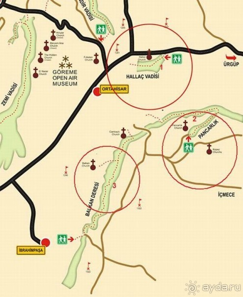 Каппадокия - за гранью восприятия. 4-й день: долины Гёркюндере, Земи и неудача в Балканской долине
