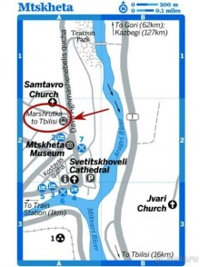 Храмы Мцхеты – Светицховели, Самтавро и Джвари