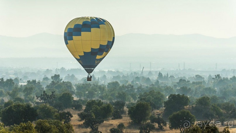 Воздушный шар в Тео