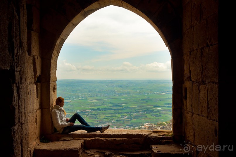 Сирия: Сейдная, Маалюля, замок Крак Де Шевалье