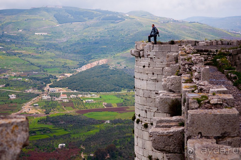 Сирия: Сейдная, Маалюля, замок Крак Де Шевалье