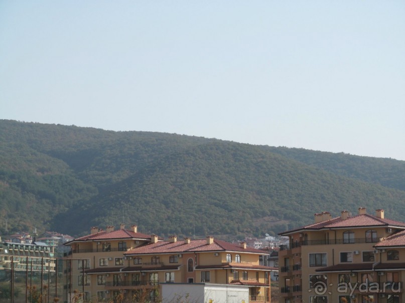 вид с балкона)