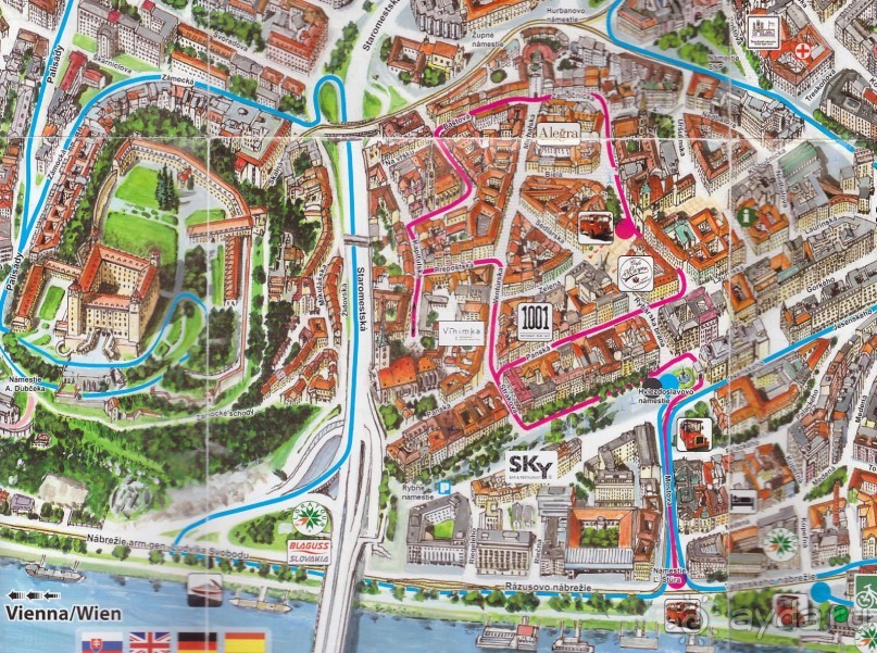 Самостоятельный осмотр достопримечательностей Вены, поездка в Братиславу и лечебный отдых в Венгрии