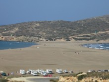В поездках по острову Родос.