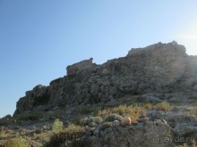 В поездках по острову Родос.