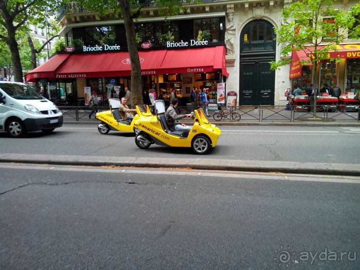 Поездка в Париж, самостоятельно