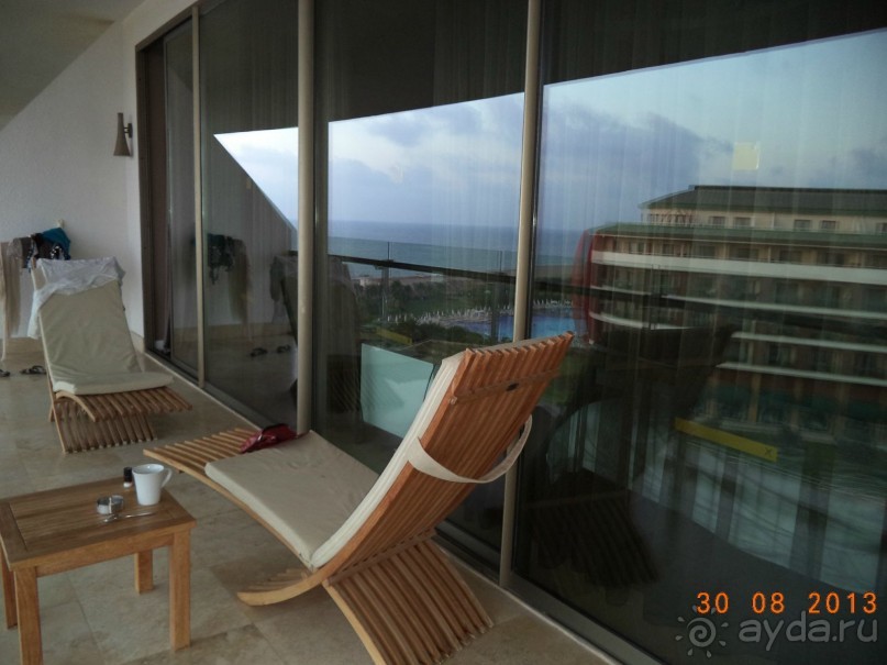 Балконы в этом отеле шикарные