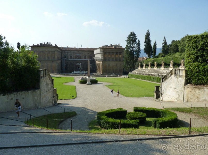 Прогулка в саду Боболи