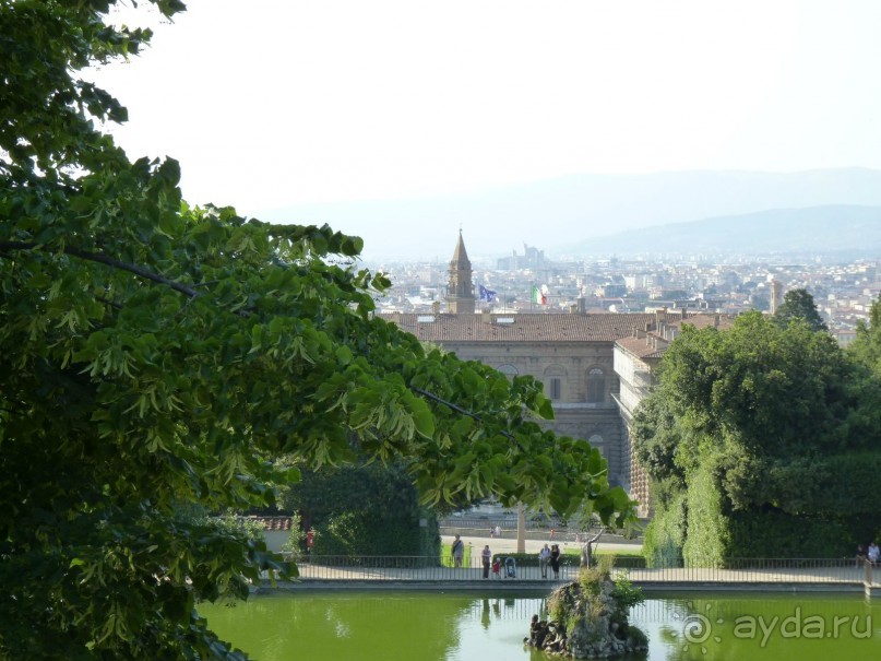 Прогулка в саду Боболи